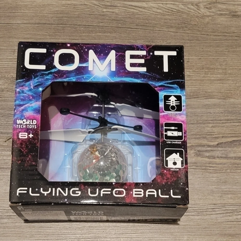 𝅺COMET IR UFO Ball Helicopter drone by World Tech Toys